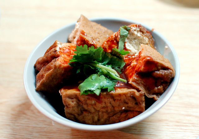 南門市場旁金峰魯肉飯－油豆腐