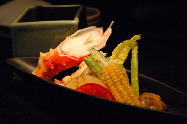 三井午餐套餐之沙拉－蟹腳沙拉