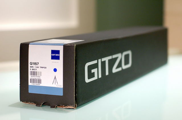 GITZO的外包裝盒