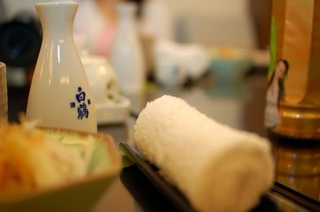 小林食堂－餐具與毛巾