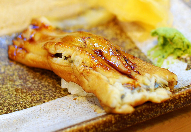 清水鮨－烤星鰻壽司