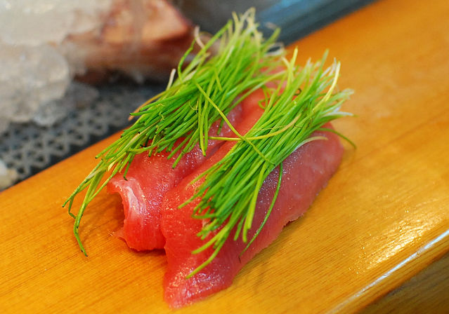 阿吉師－蔥芽鮪魚Toro