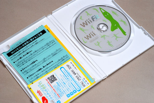 Wii Fit 拆箱－遊戲片內容