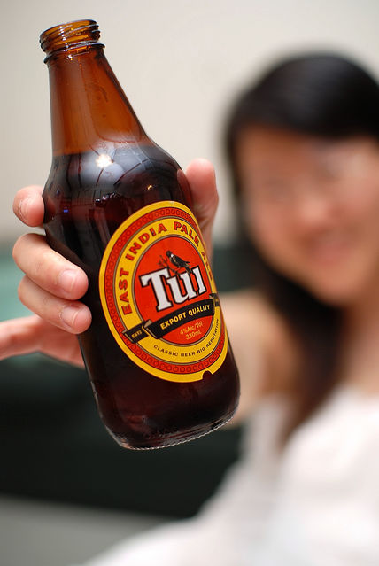 紐西蘭特有Tui啤酒