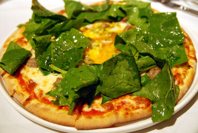 月之義大利麵－披薩