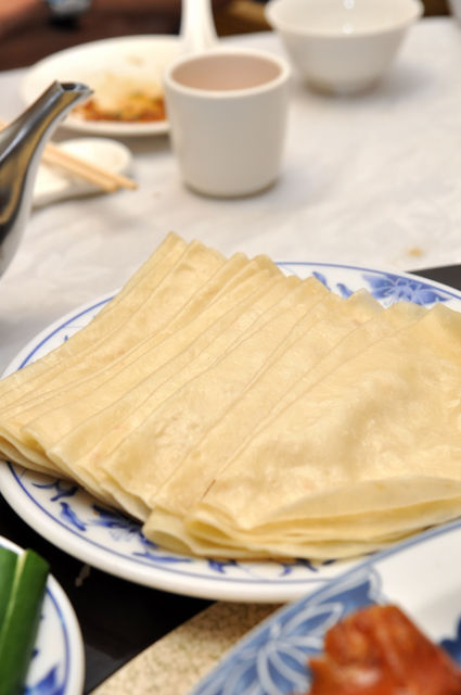 逸仙樓－北京烤鴨的餅皮
