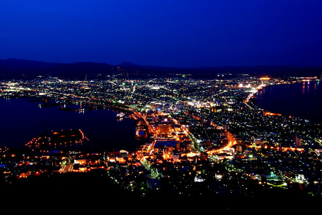 日本北海道函館夜景