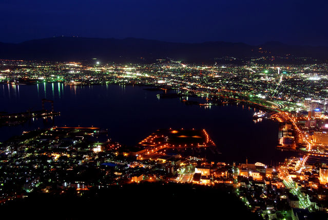 日本北海道函館夜景