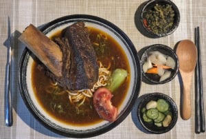 一號糧倉帶骨牛小排牛肉麵
