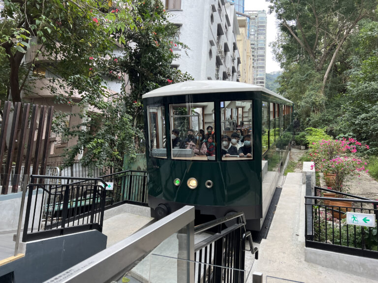 香港太平山纜車