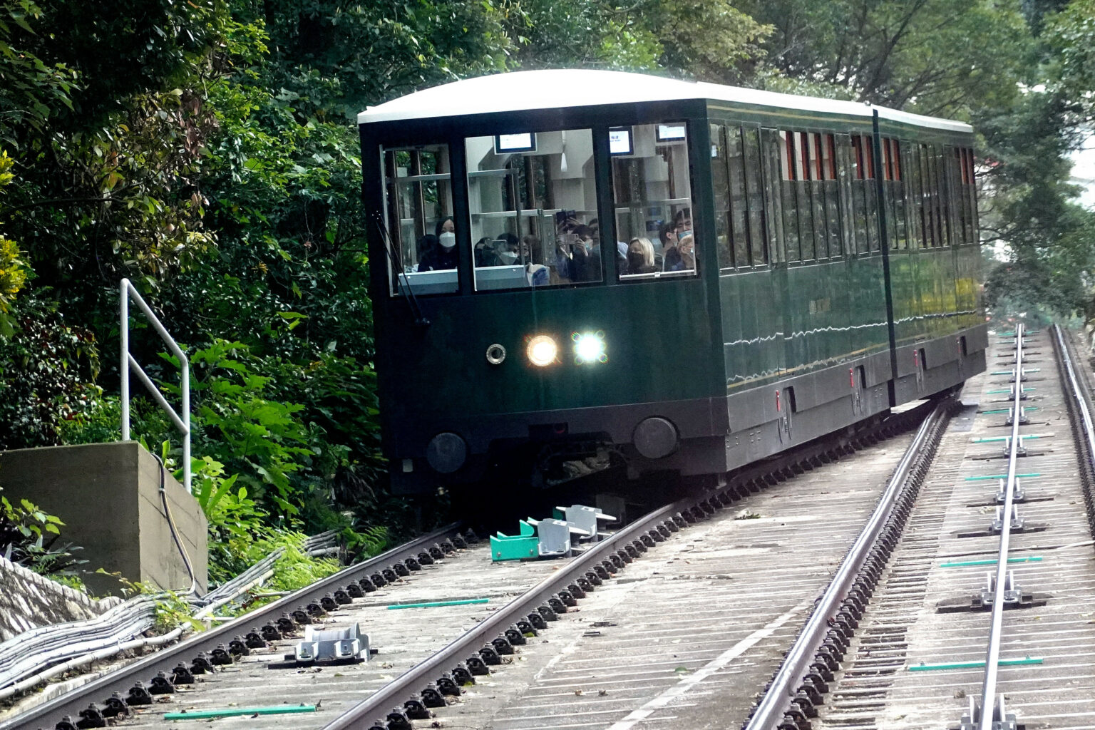 香港太平山纜車