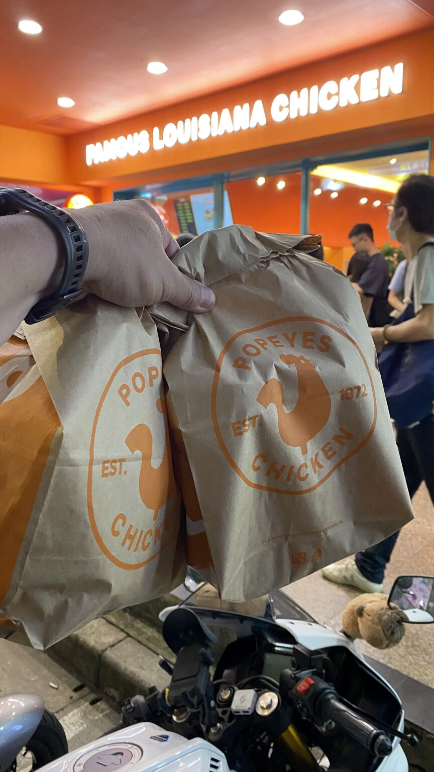 Popeyes 台灣第一家店