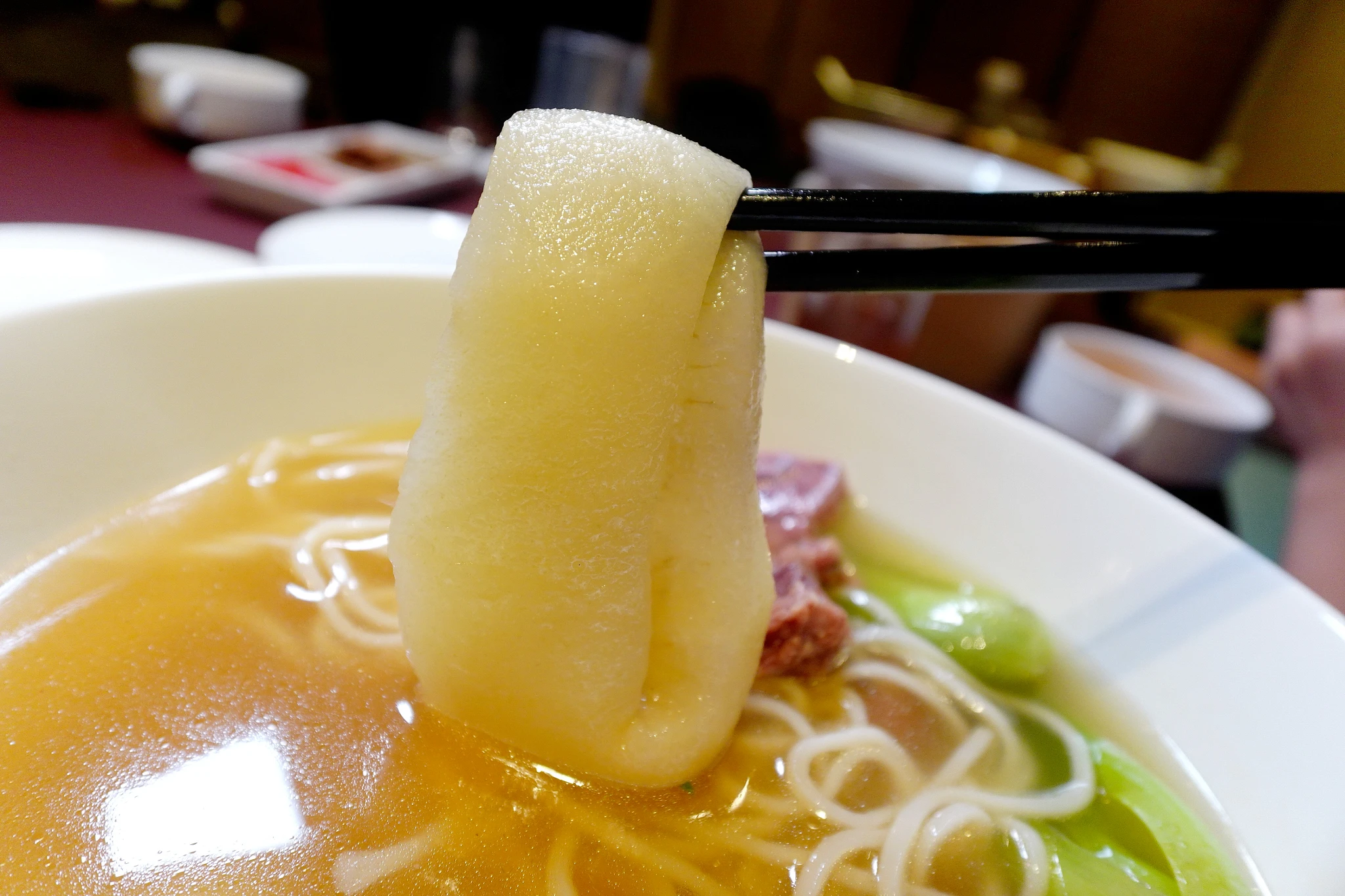 國聯大飯店 水梨牛肉麵