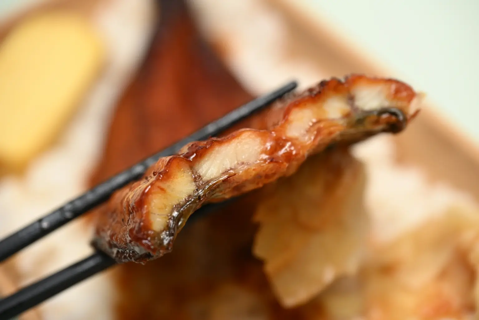 全聯高鐵聯名鰻魚御膳特寫