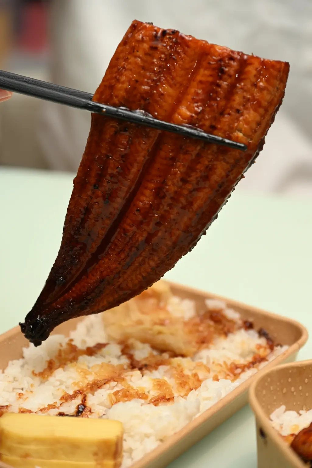 全聯高鐵聯名鰻魚御膳特寫